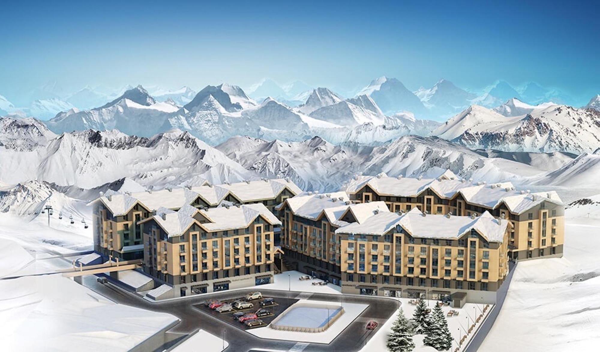 Four Seasons - New Gudauri Aparthotel Ngoại thất bức ảnh